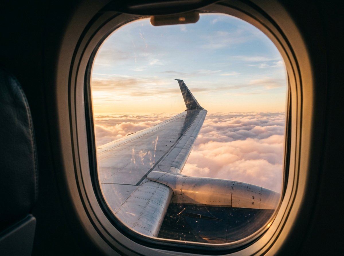 Airplane Window View - Flight Mobility