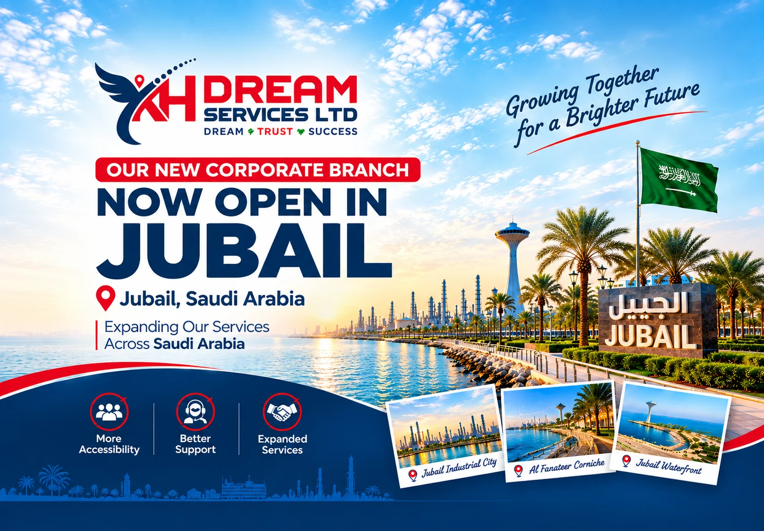 KH Dream Service Opens New Corporate Branch in Jubail